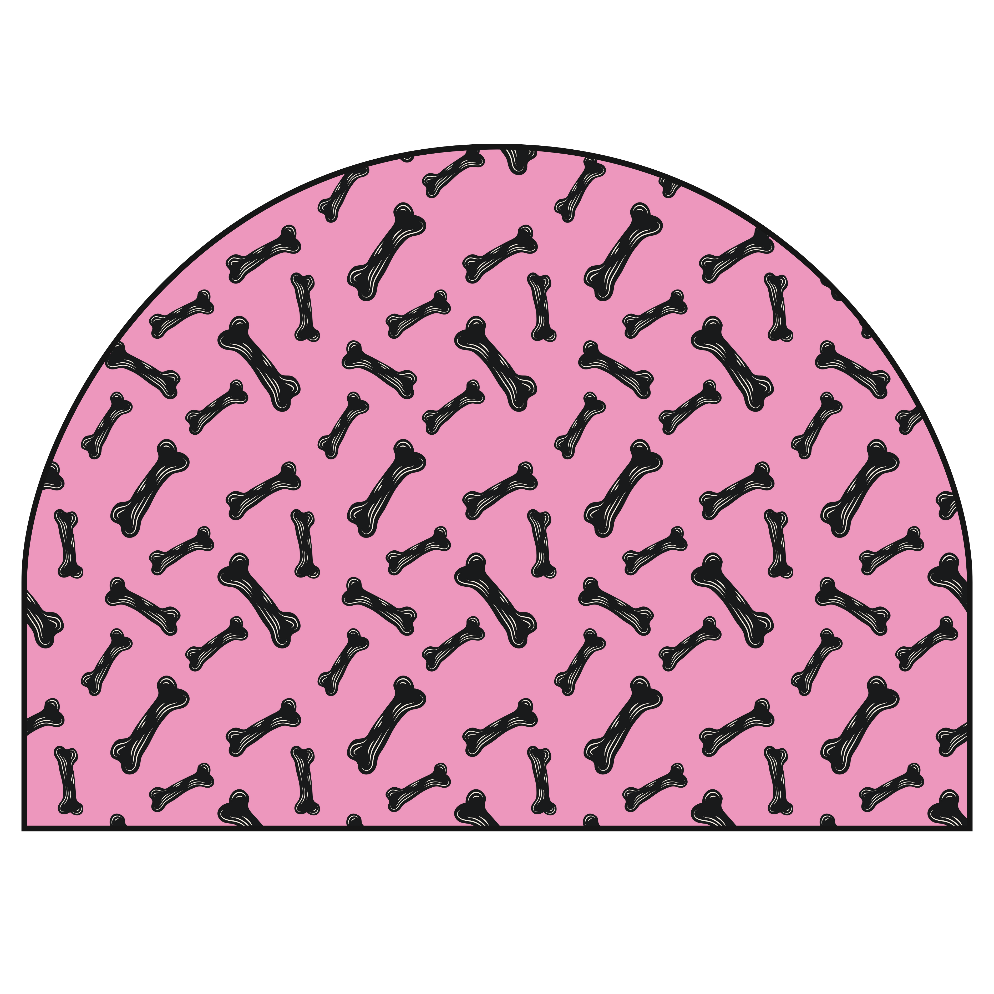 Vedo textil falmatrica Csontocskák
